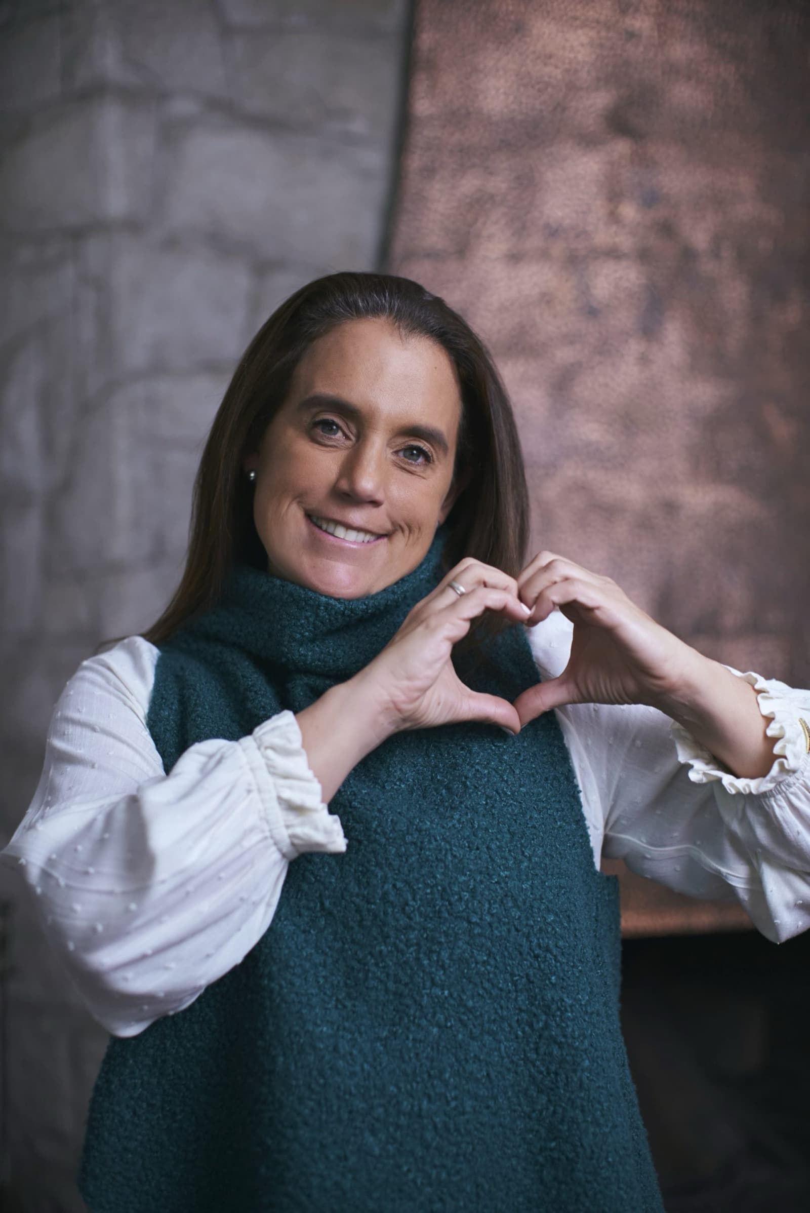 Patricia Mosto durante una sesión de coaching